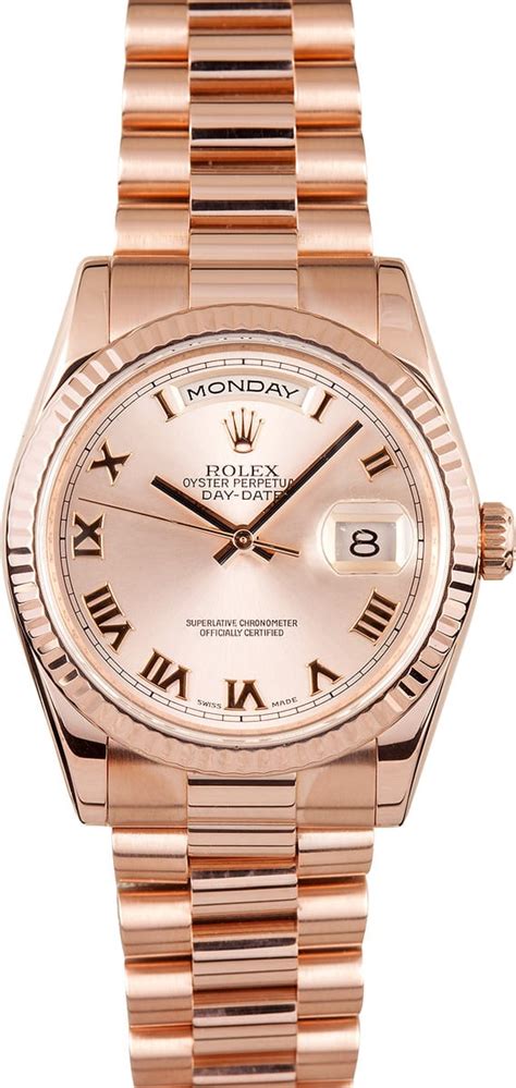 rolex rose gold mens replica|pre owned men's rolex watches.